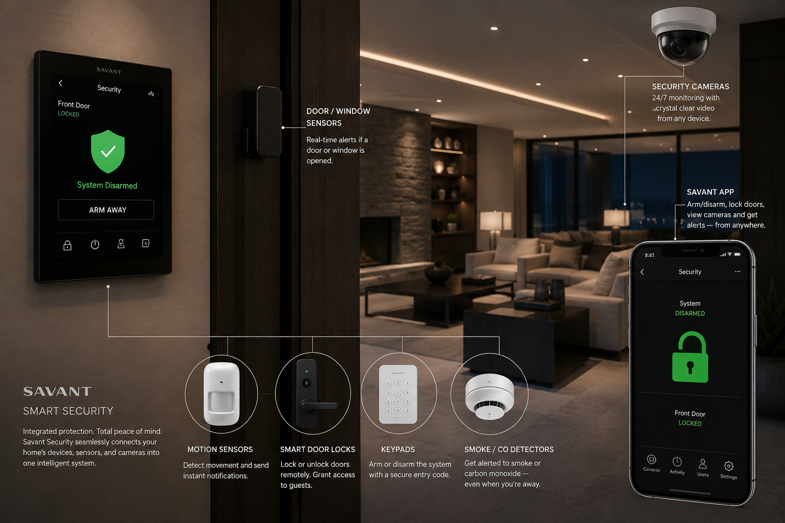 Savant Smart Security Ecosystem